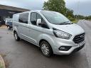 Ford Transit Custom 2.0 300 Ecoblue Limited Crew Van Double Cab